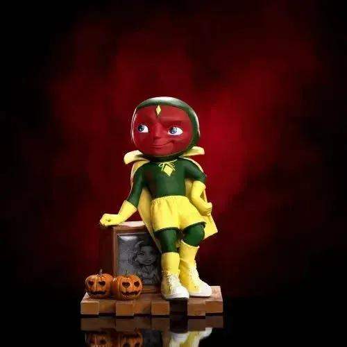 Wandavision MiniCo Diorama Vinyl Figures Wanda And Vision Collectible - ToylandEU