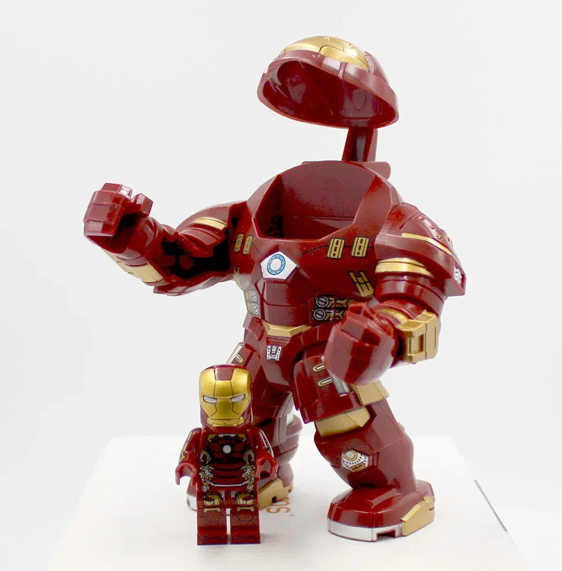 Iron Man Hulkbuster Figure Collectible ABS Plastic Figure Durable Construction - ToylandEU