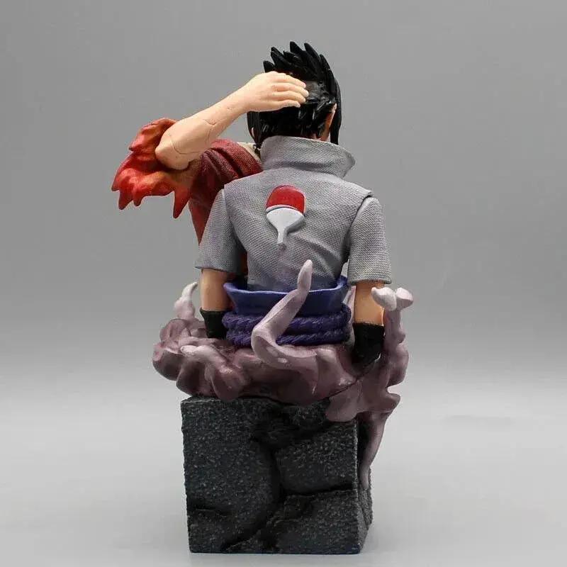  Itachi Sasuke Uchiha Figure PVC 17cm Battle Scene -  ToylandEU™