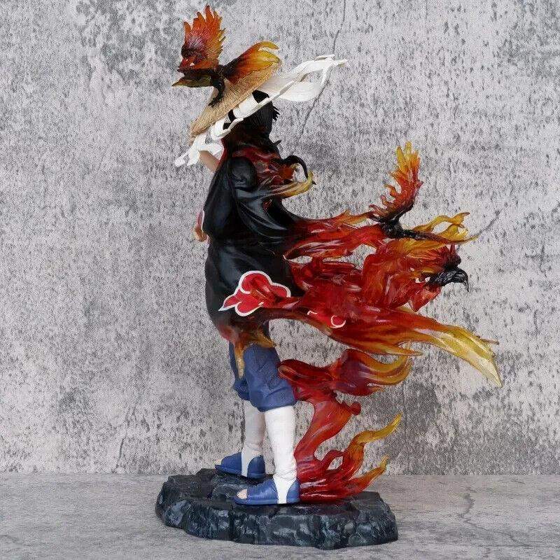 Itachi Uchiha PVC Figure Amaterasu Flames Detailed Collectors 11 Inch - ToylandEU