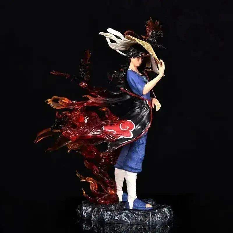 Itachi Uchiha PVC Figure Amaterasu Flames Detailed Collectors 11 Inch - ToylandEU