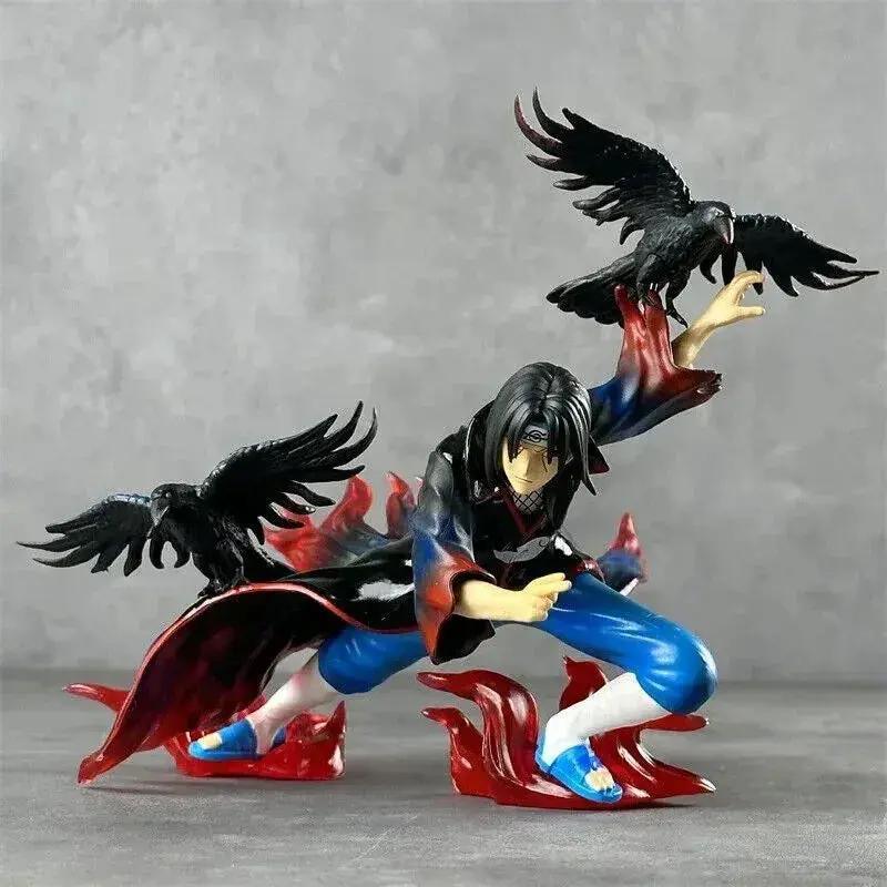  Itachi Uchiha Figure Naruto PVC Amaterasu Flames 7in -  ToylandEU™