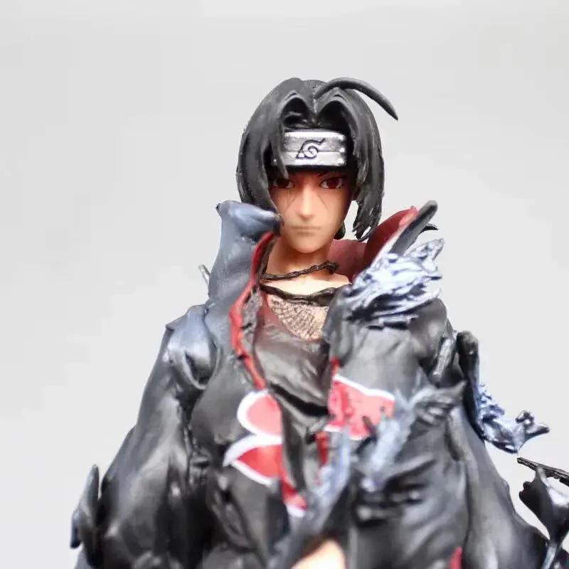  Itachi Uchiha Tsukuyomi Crows Anime Figure, Naruto Shippuden Action Figurines 26 CM -  ToylandEU™