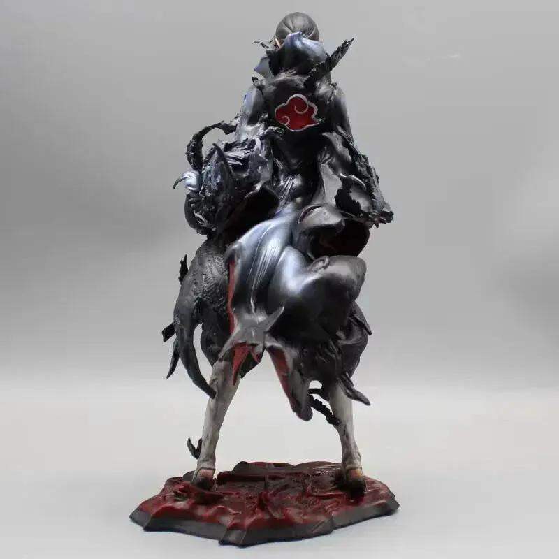 Itachi Uchiha Tsukuyomi Crows Anime Figure, Naruto Shippuden Action Figurines 26 CM - ToylandEU