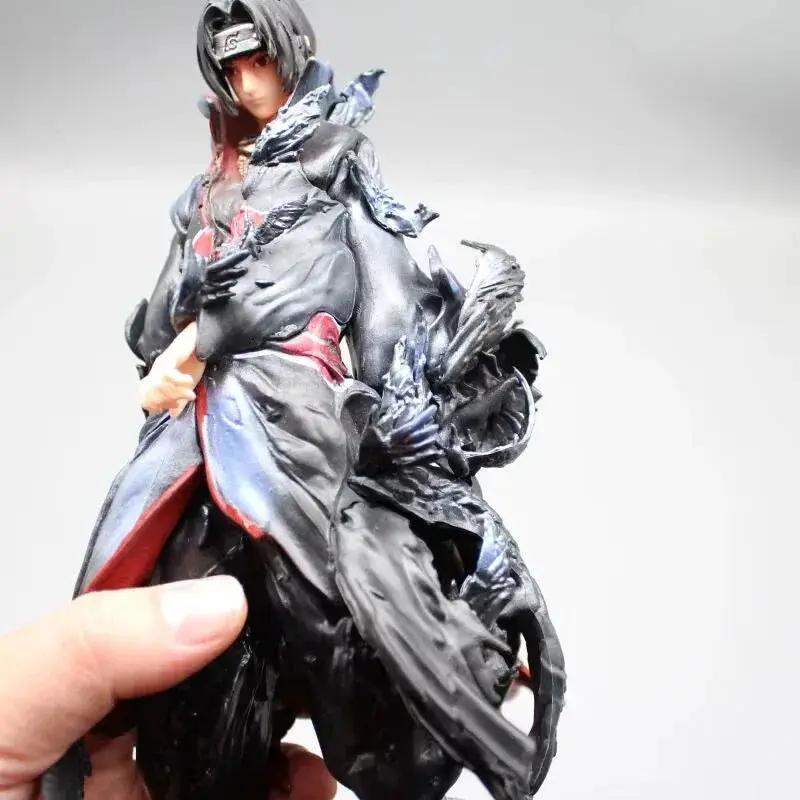 Itachi Uchiha Tsukuyomi Crows Anime Figure, Naruto Shippuden Action Figurines 26 CM - ToylandEU
