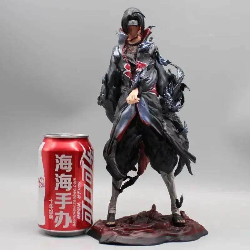 Itachi Uchiha Tsukuyomi Crows Anime Figure, Naruto Shippuden Action Figurines 26 CM - ToylandEU