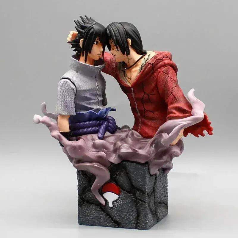 Itachi x Sasuke Uchiha Figure, Fated Battle Between Brothers Iconic Death - ToylandEU