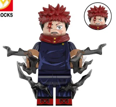 Itadori Yuji Custom Minifig - ToylandEU