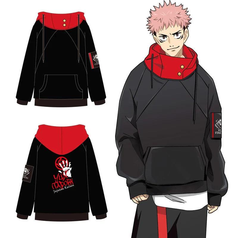 Itadori Yuji Hoodie Jujutsu Kaisen Cosplay Ready