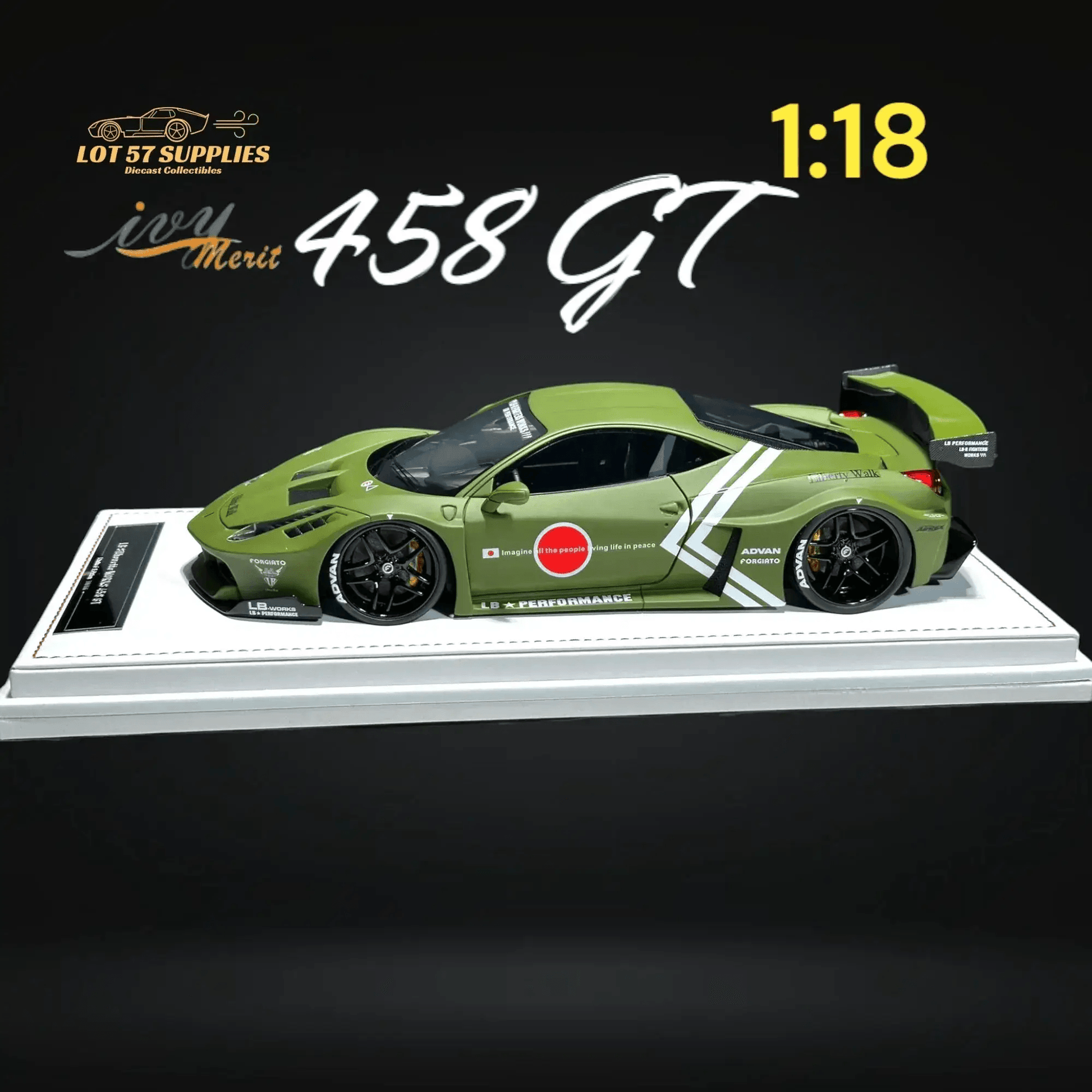  Ivy Merit 1 18 Scale Resin Gt Fighter Limited -  ToylandEU™
