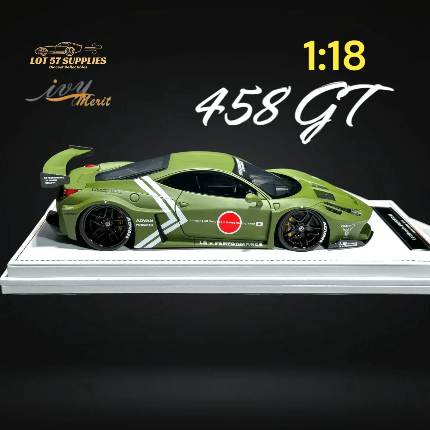  Ivy Merit 1 18 Scale Resin Gt Fighter Limited -  ToylandEU™