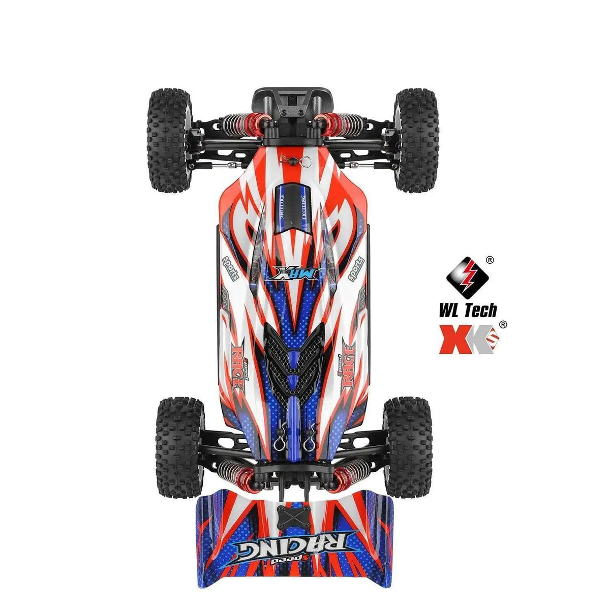 RC JIKEFUN 1/12 Scale 124008 High-Speed RC Off-Road Car - 2000mAh 60km/h Brushless Motor 4WD Remote Control Drift Vehicle for Adults -  ToylandEU™