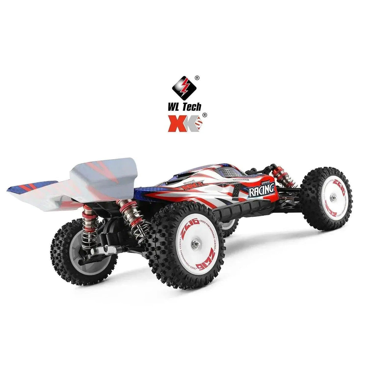  RC JIKEFUN 1/12 Scale 124008 High-Speed RC Off-Road Car - 2000mAh 60km/h Brushless Motor 4WD Remote Control Drift Vehicle for Adults -  ToylandEU™