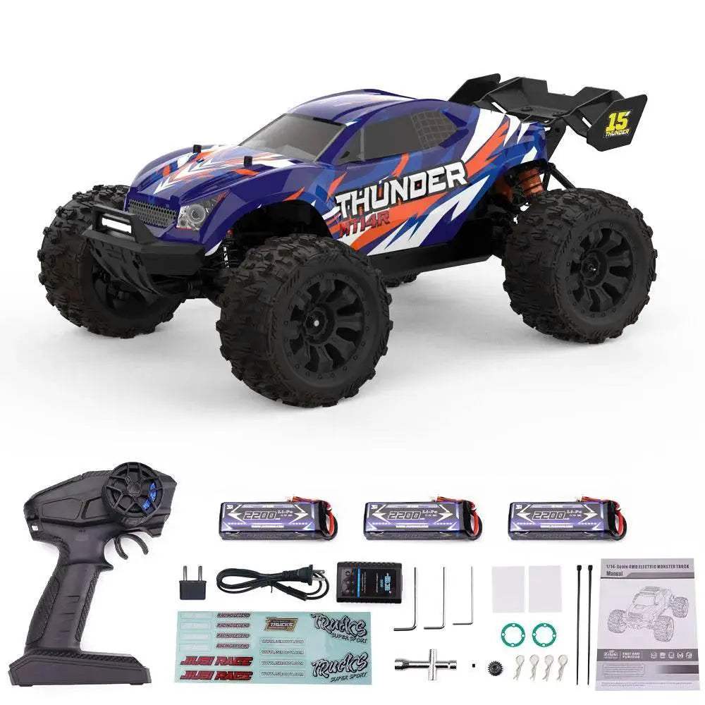 JIUSI MT14R 1/14 RC Racing Car 80km/h 4WD Off-road Toys - ToylandEU