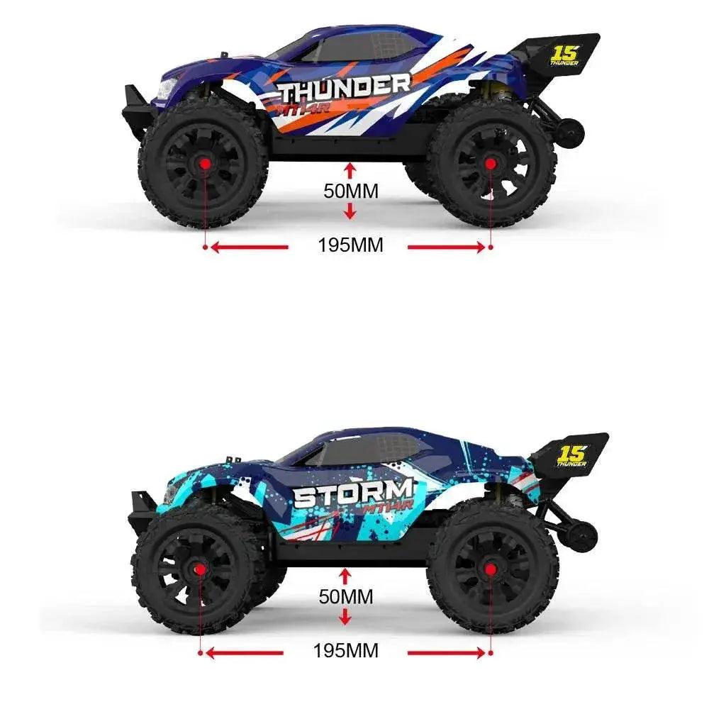  JIUSI MT14R 1/14 RC Racing Car 80km/h Off-road Truck -  ToylandEU™