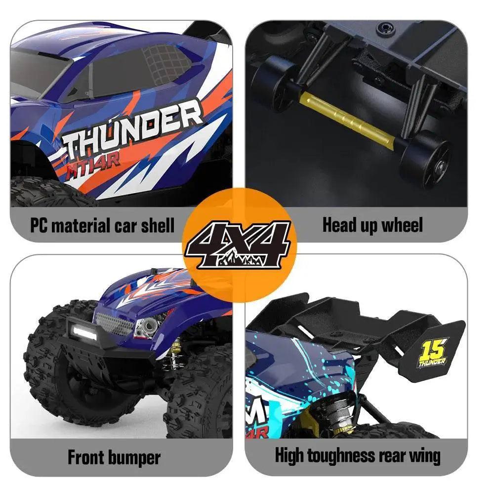  JIUSI MT14R 1/14 RC Racing Car 80km/h Off-road Truck -  ToylandEU™