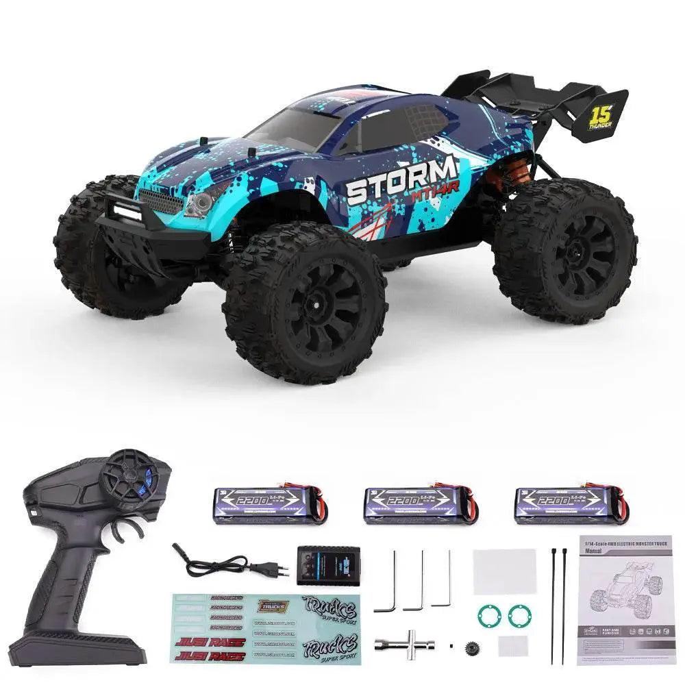  JIUSI MT14R 1/14 RC Racing Car 80km/h Off-road Truck -  ToylandEU™