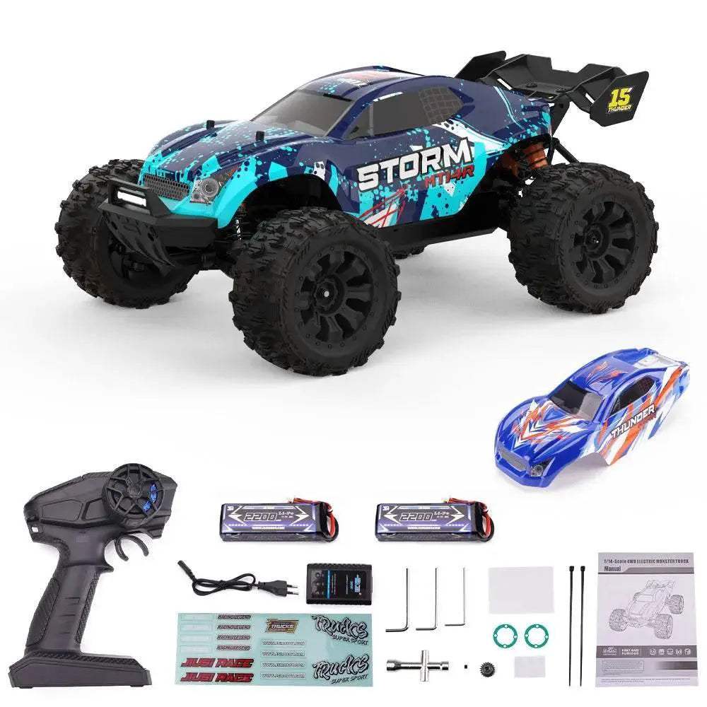  JIUSI MT14R 1/14 RC Racing Car 80km/h Off-road Truck -  ToylandEU™