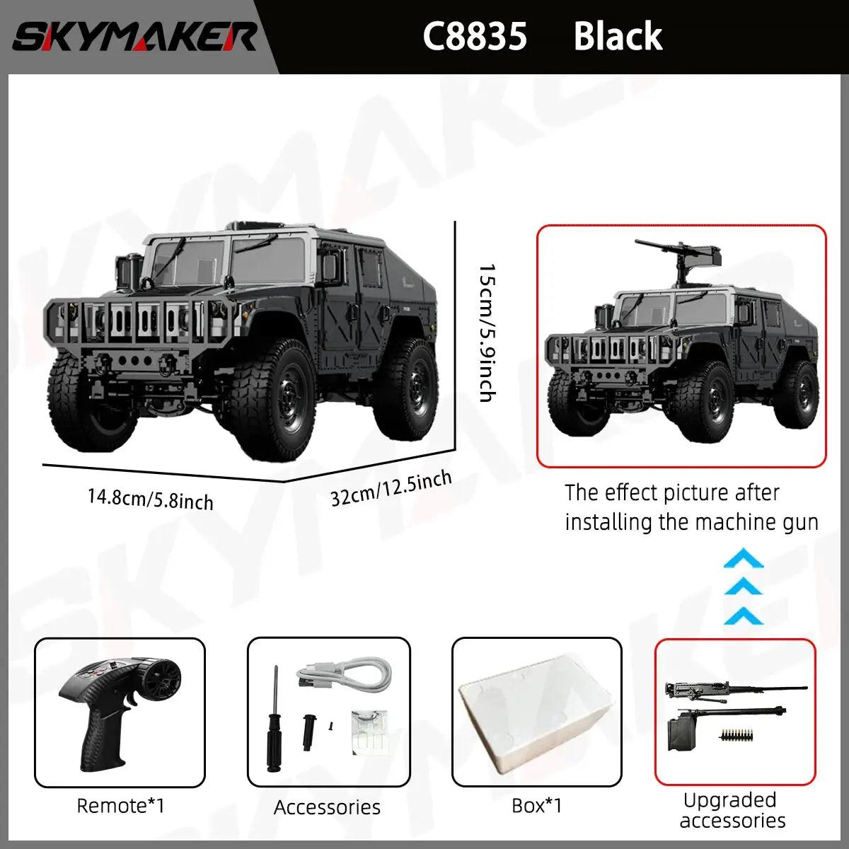  JJRC C8835 RC Car 4WD All Terrain Climber LED Lights -  ToylandEU™