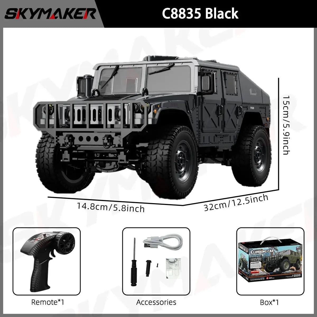  JJRC C8835 RC Car 4WD All Terrain Climber LED Lights -  ToylandEU™