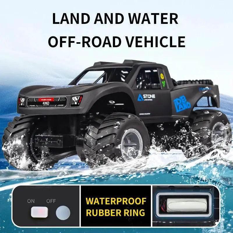  JJRC Q156 Remote Control Stunt Car - Amphibious Off-Road Climbing  -  ToylandEU™