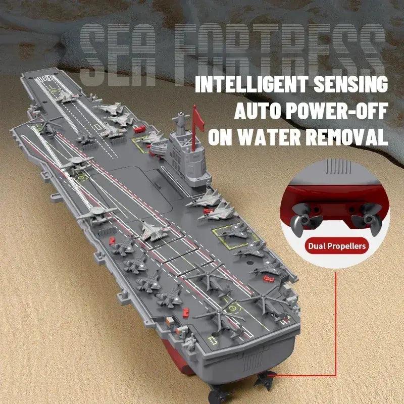  JJRC RC Aircraft Carrier Model Water Activated System -  ToylandEU™