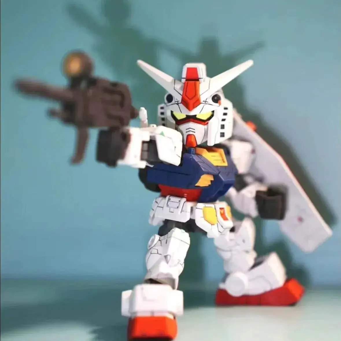 RX78F00 Gundam SDCS Assembly Model Kit With Movable Joints - ToylandEU