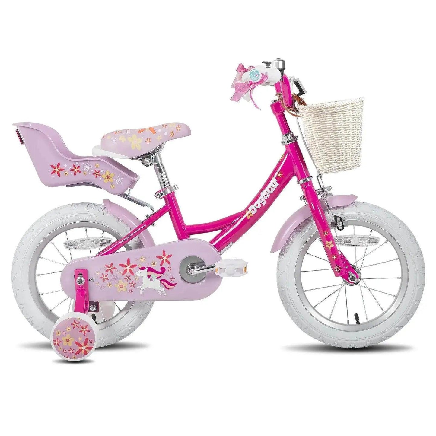  JOYSTAR Kids Bike for Girls Age 2-9 Years, Fuchsia -  ToylandEU™