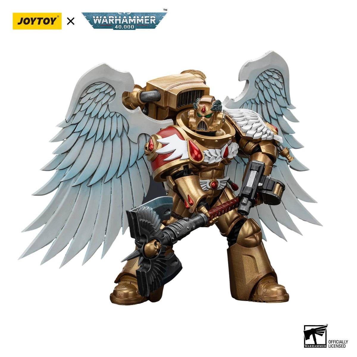 JOYTOY Warhammer 40K 1/18 Action Figure Blood Angels Sanguinary Guard - ToylandEU