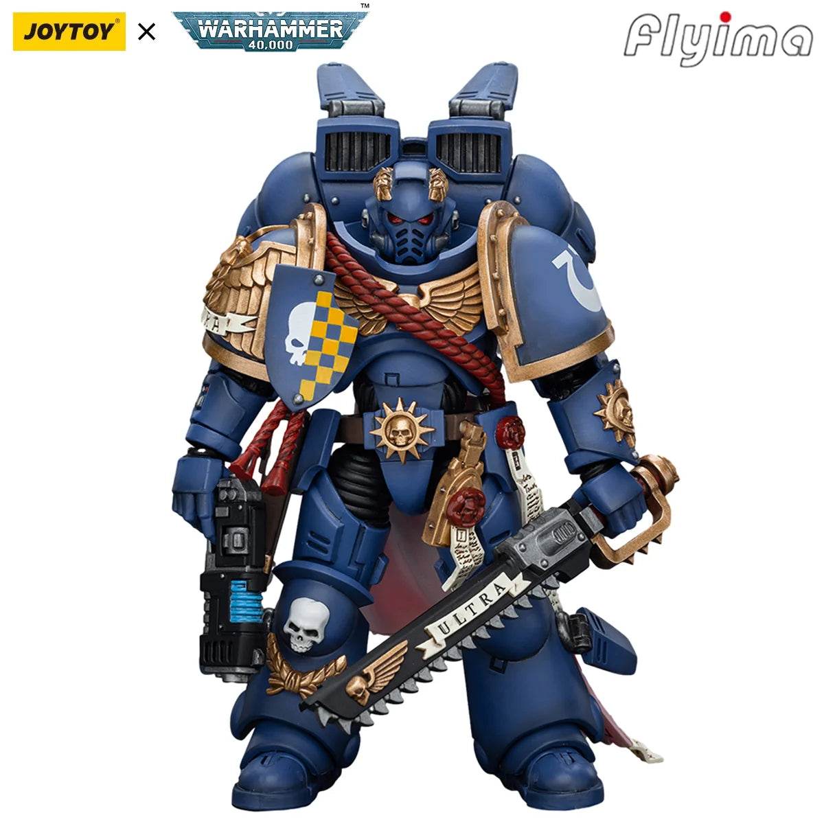 JOYTOY Warhammer 40K 1/18 Action Figures Ultramarines Captain Model - ToylandEU
