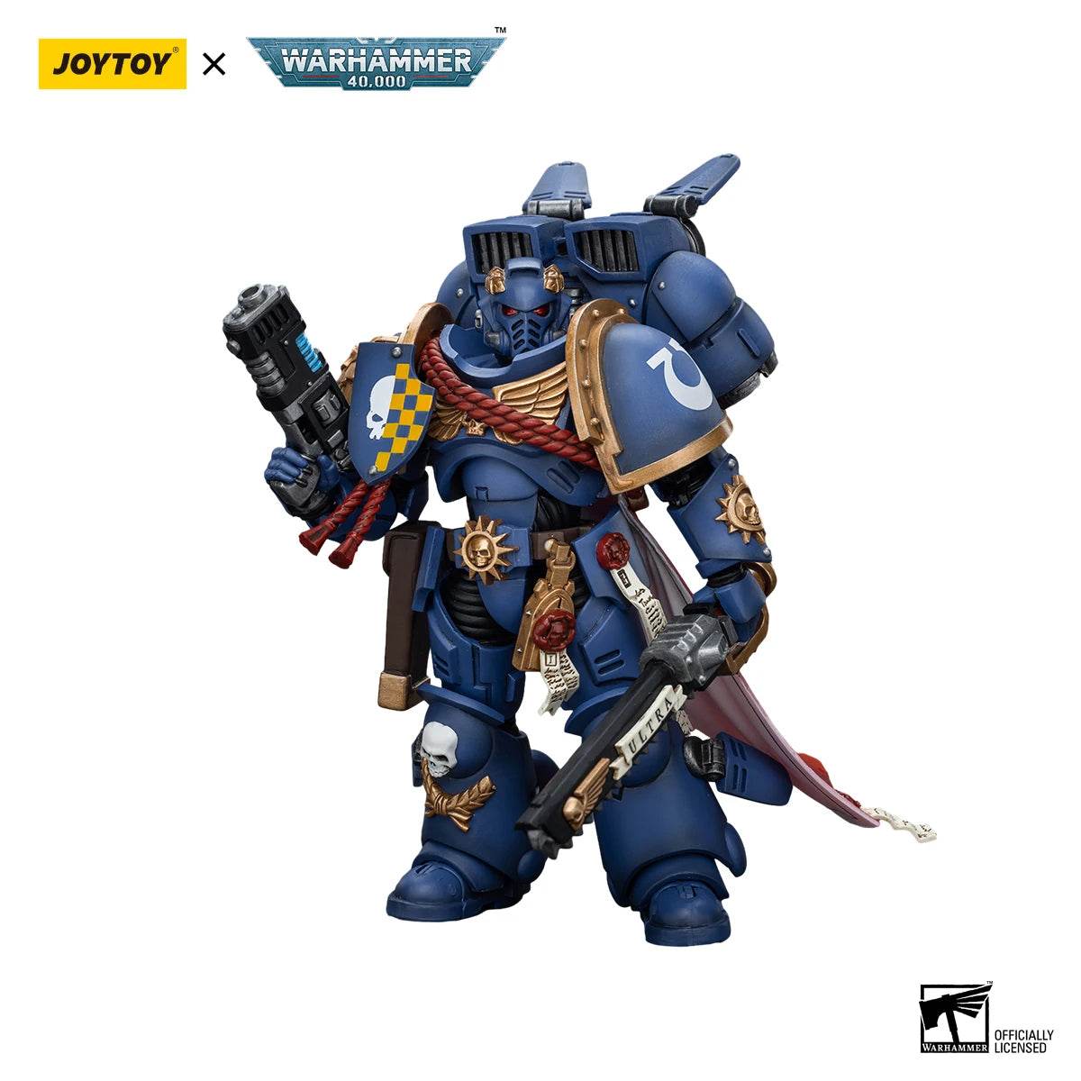JOYTOY Warhammer 40K 1/18 Action Figures Ultramarines Captain Model - ToylandEU