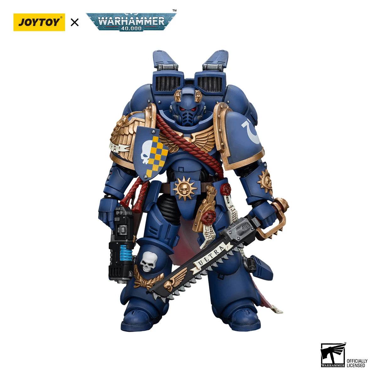 JOYTOY Warhammer 40K 1/18 Action Figures Ultramarines Captain Model - ToylandEU
