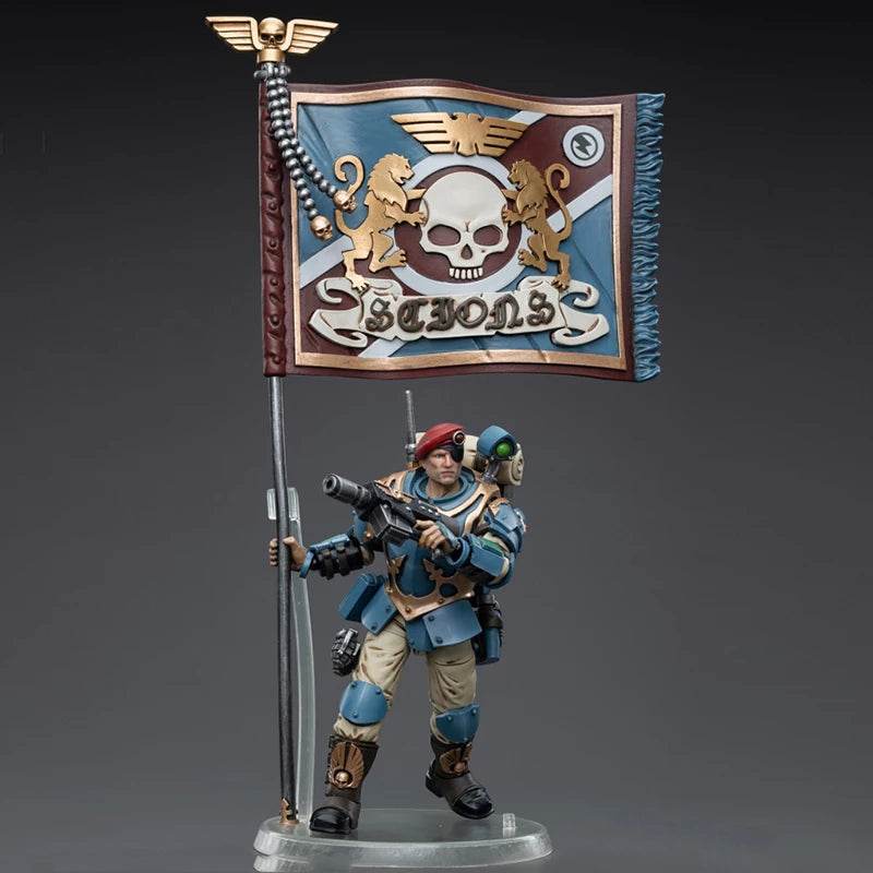 JOYTOY Warhammer 40K Astra Militarum Tempestus Scions 1:18 Figure - ToylandEU