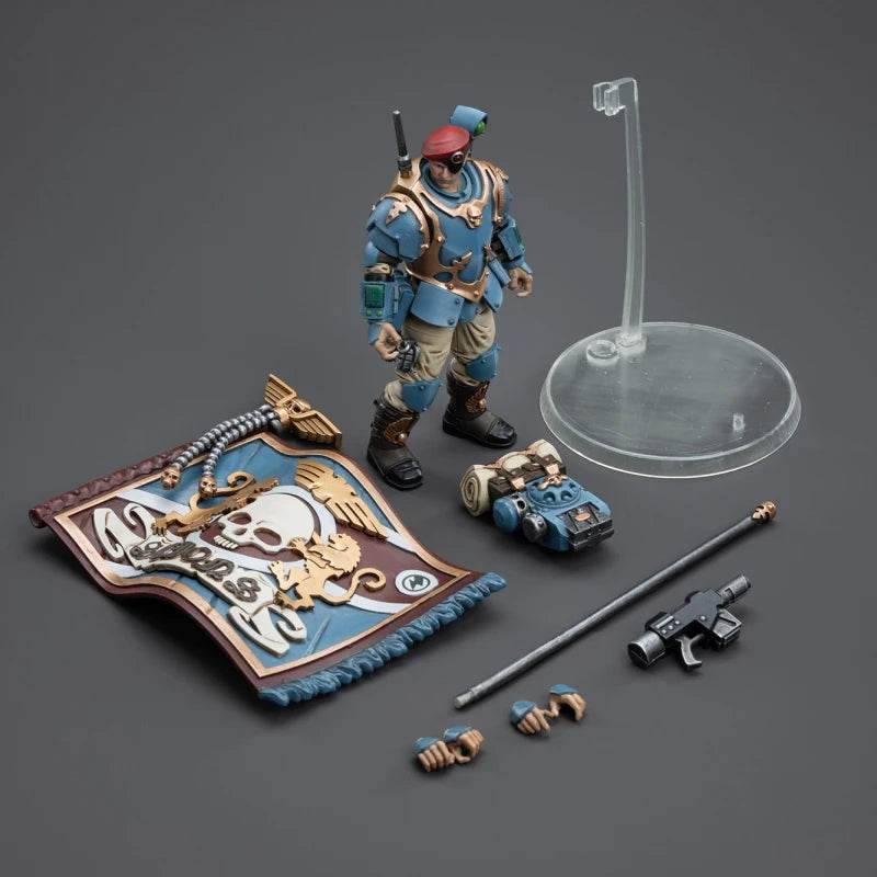 JOYTOY Warhammer 40K Astra Militarum Tempestus Scions 1:18 Figure - ToylandEU