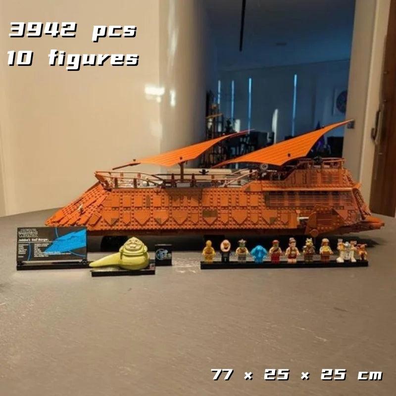 Jabba Barge Building Blocks | 3942 Pcs | Toylandeu™
