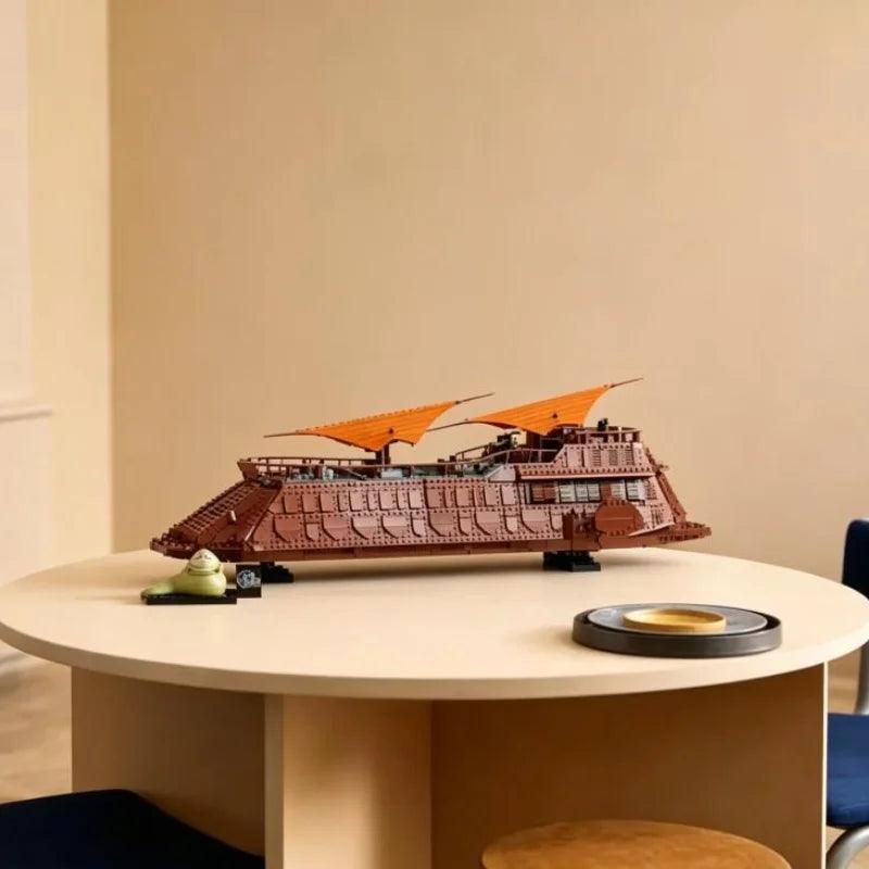 Jabba Barge Building Bricks | 3942 Pieces | Toylandeu™