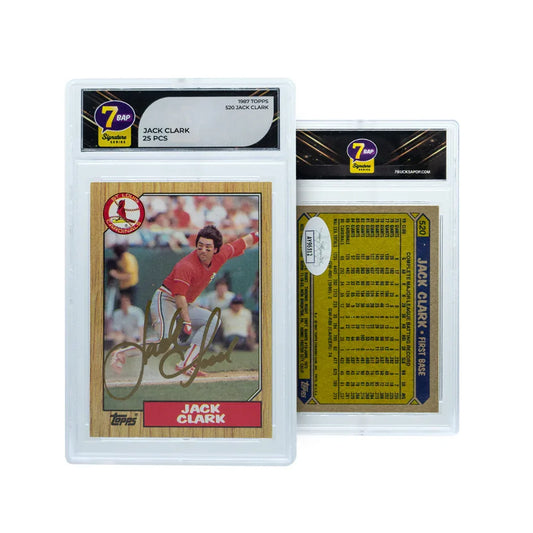 Autographed Baseball Cards Signature Series Legends Collection