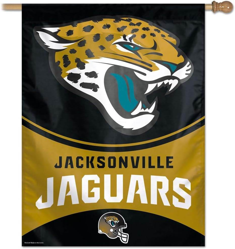 Jacksonville Jaguars 27x37 Vertical Banner Outdoor Flag - ToylandEU
