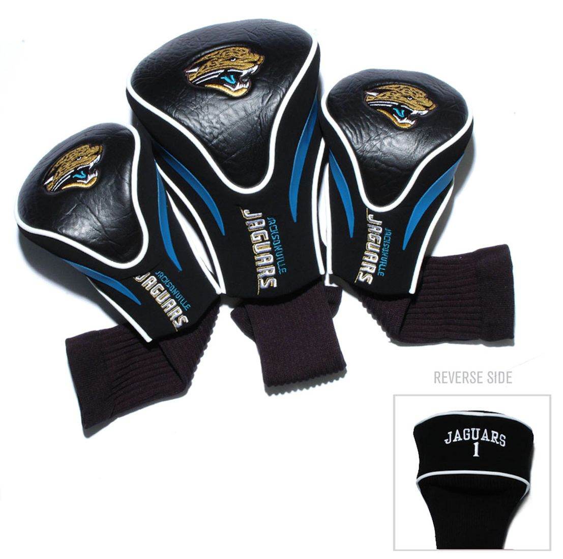 Jacksonville Jaguars 3 Piece Contour Sock Headcover Set - ToylandEU