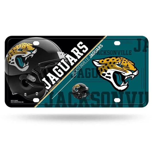  Jacksonville Jaguars Aluminum License Plate Split Design -  ToylandEU™