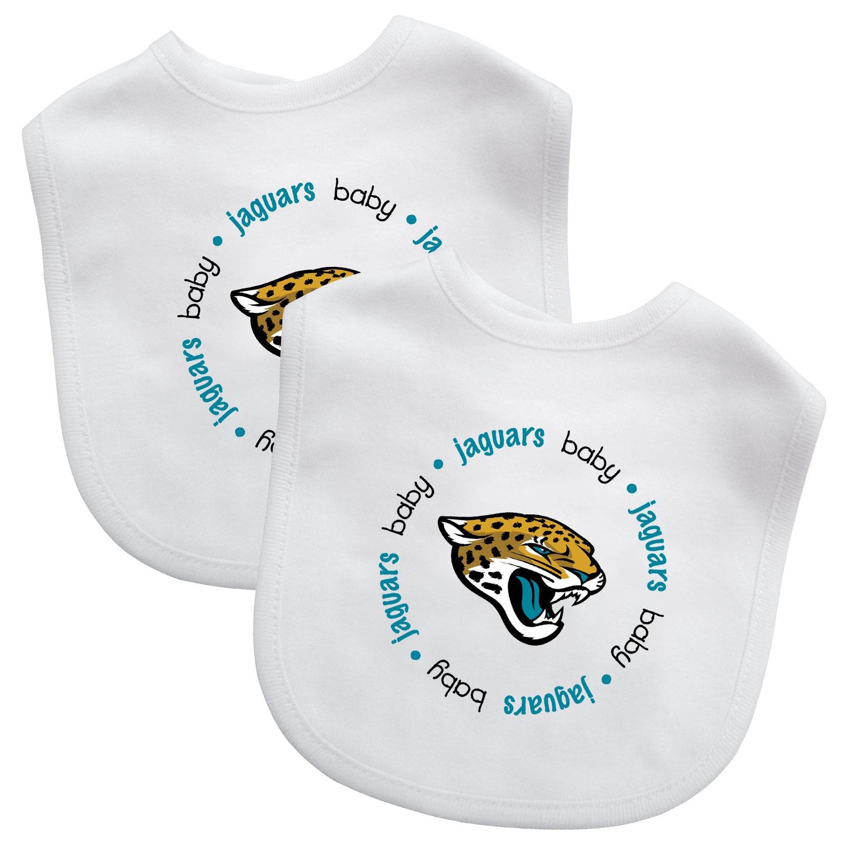 Jacksonville Jaguars Baby Bibs 2 Pack Officially Licensed - ToylandEU