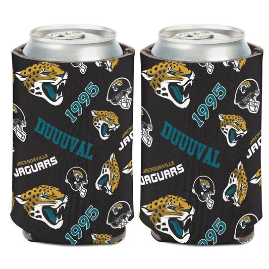  Jacksonville Jaguars Can Cooler Scatterprint Design 12 Oz -  ToylandEU™