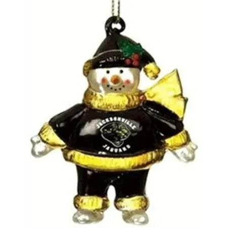  Jacksonville Jaguars Crystal Snowman Ornament 2.75 Inch -  ToylandEU™