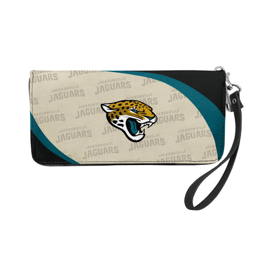 Jacksonville Jaguars Curve Wallet Organizer With Wristlet - ToylandEU