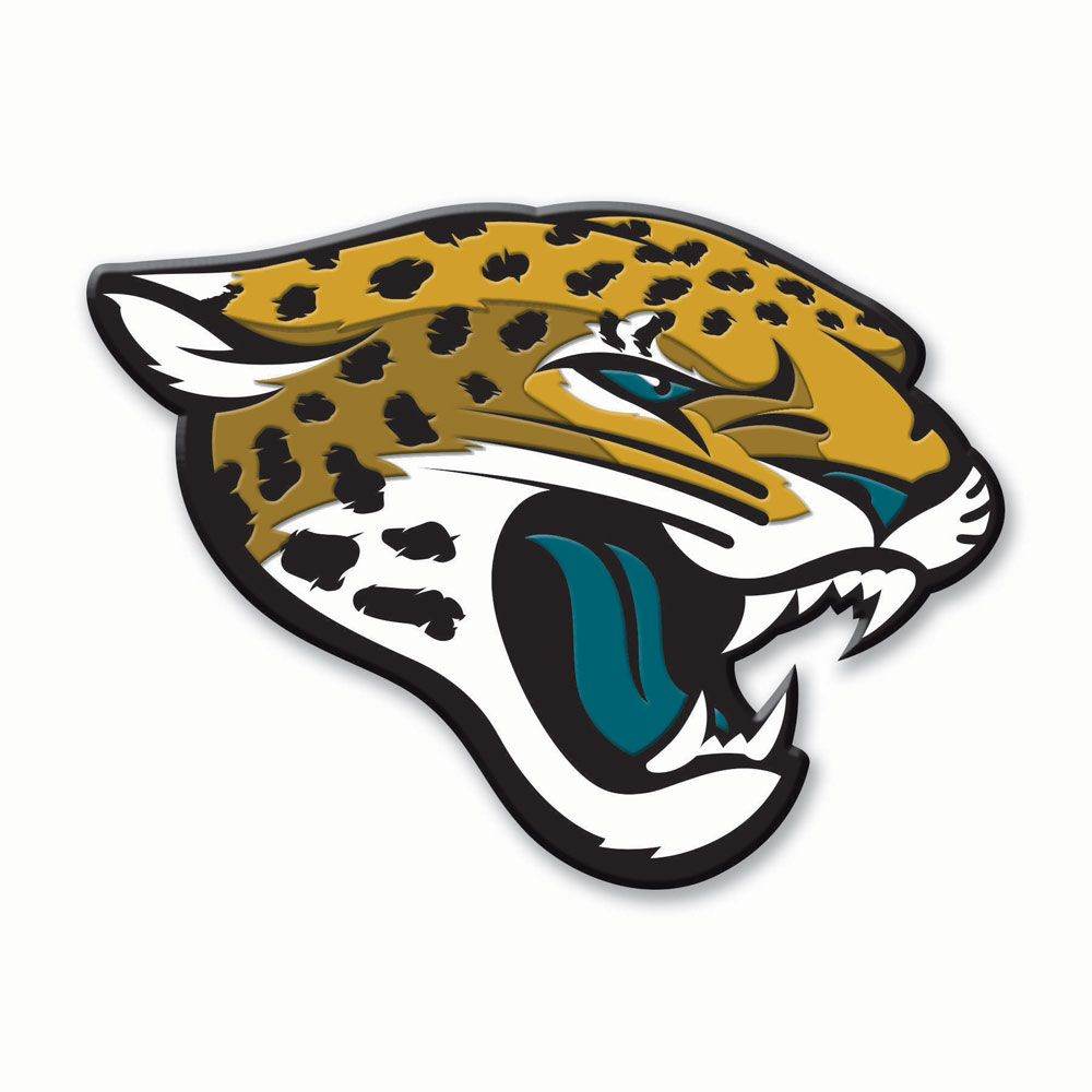 Jacksonville Jaguars Flexible Decal Durable PVC Adhesive - ToylandEU
