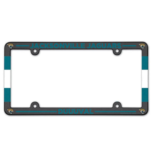 Jacksonville Jaguars Full Color License Plate Frame - ToylandEU