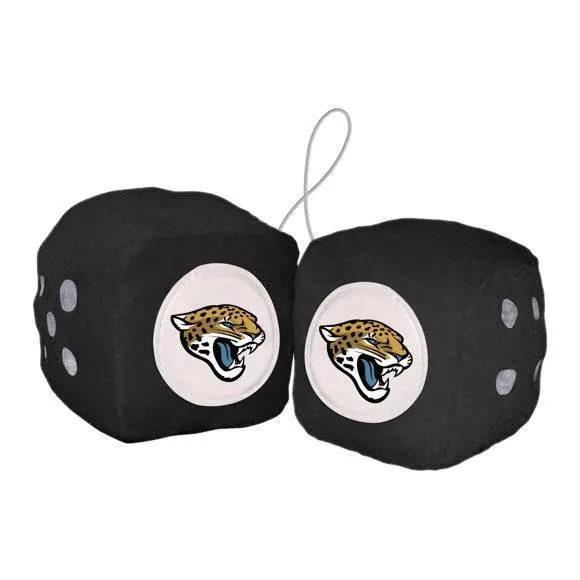  Jacksonville Jaguars Fuzzy Dice Plush Car Decor With Logo -  ToylandEU™
