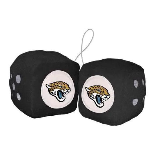  Jacksonville Jaguars Fuzzy Dice Plush Car Decor With Logo -  ToylandEU™