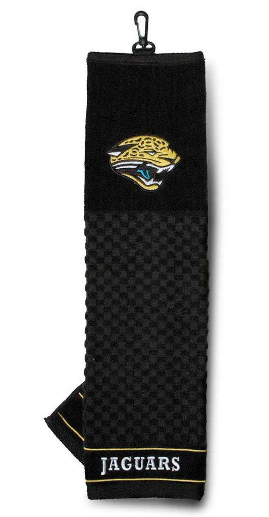 Jacksonville Jaguars Golf Towel 16x22 Embroidered Team Golf - ToylandEU
