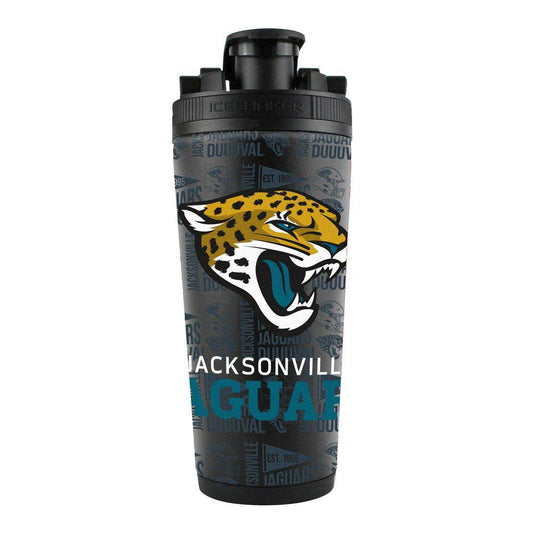 Jacksonville Jaguars Ice Shaker 26 Ounce Stainless Steel - ToylandEU